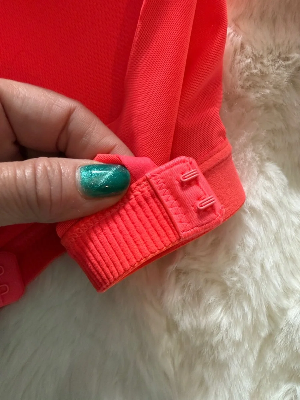 Incredible by Victoria's Secret Coral Racerback Sports Bra